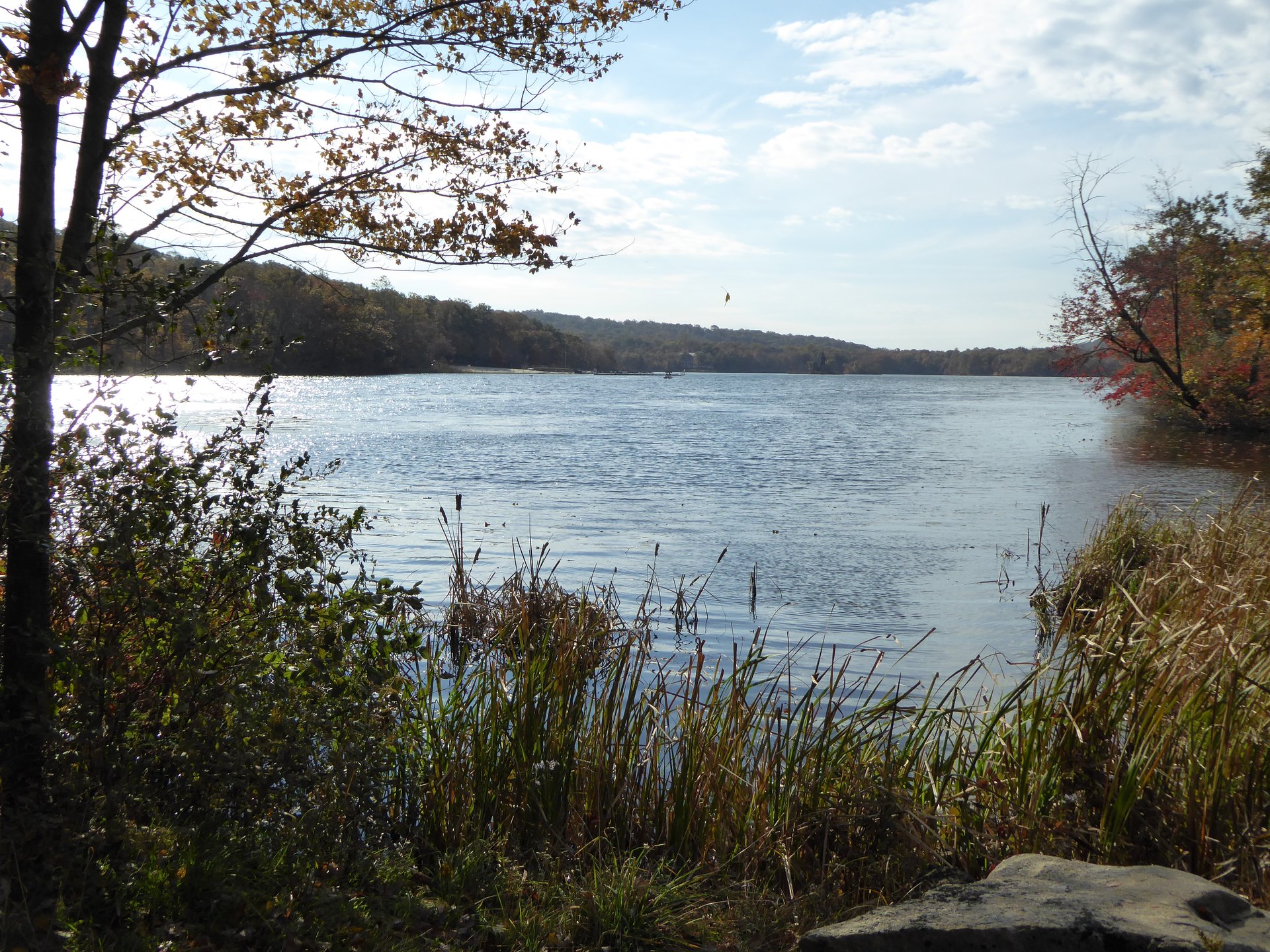 Smoke Rise Lake in fall