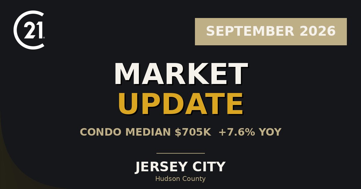 Jersey City September 2026 market report