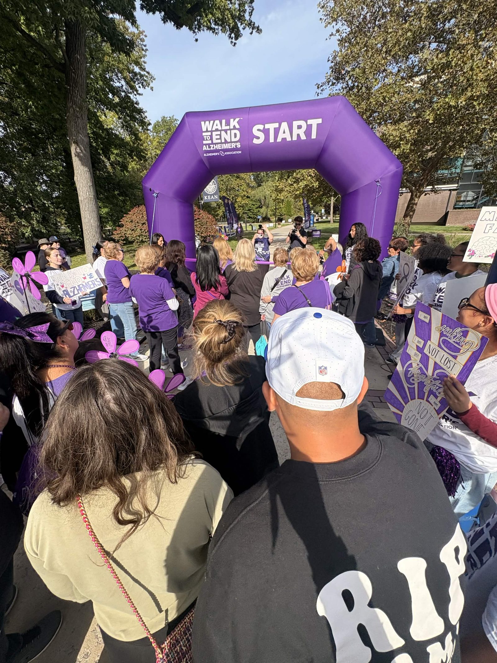 CENTURY 21 Preferred at the start line of the 2026 Walk to End Alzheimer's at Kean University
